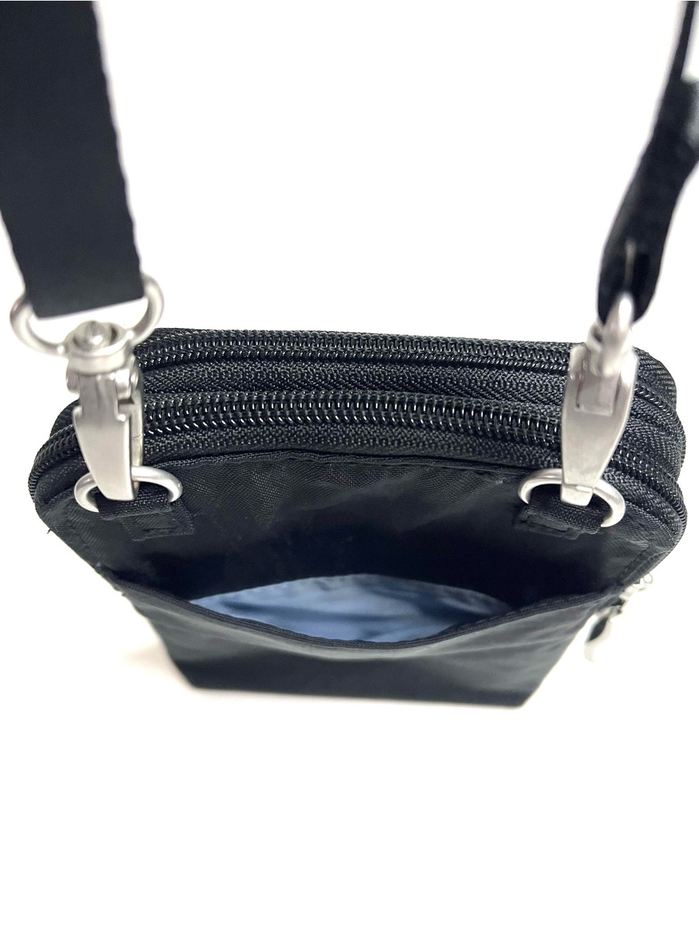 Baggallini Take Two RFID Crossbody, Wristlet in Black - Picture 7 of 8